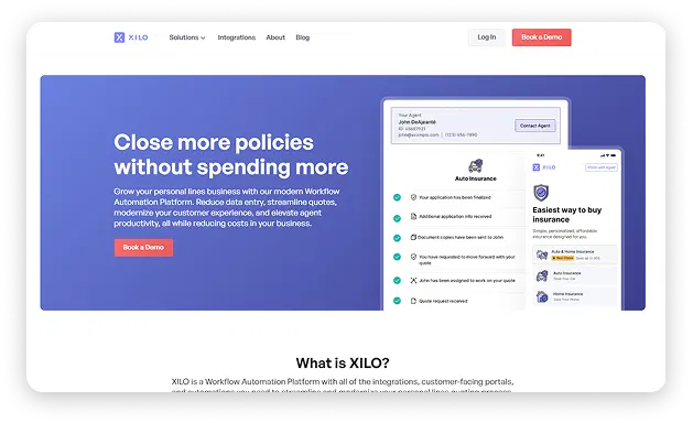 XILO product screenshot
