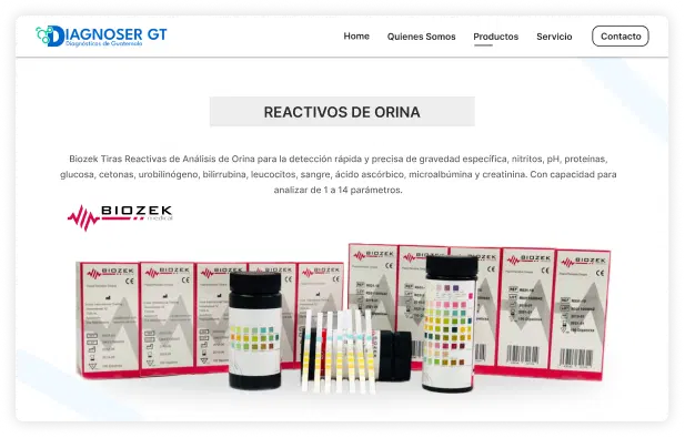 Diagnosergt platform screenshot 2