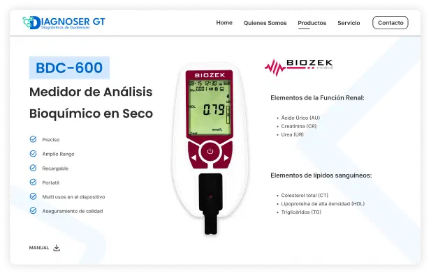 Diagnosergt platform screenshot 3