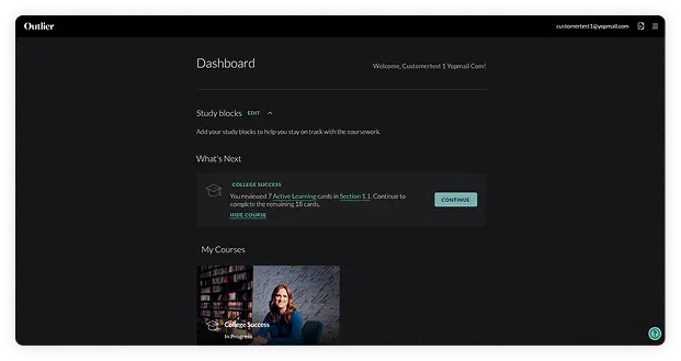 Outlier platform screenshot 3