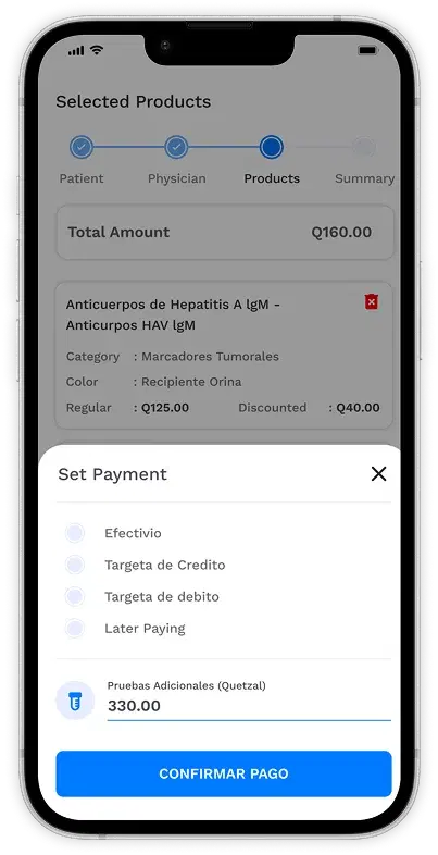 CIFF Laboratorio app screen 3