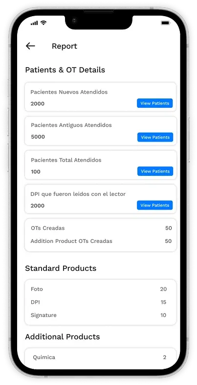 CIFF Laboratorio app screen 8