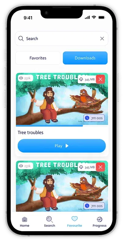AbbaKid app screen 6
