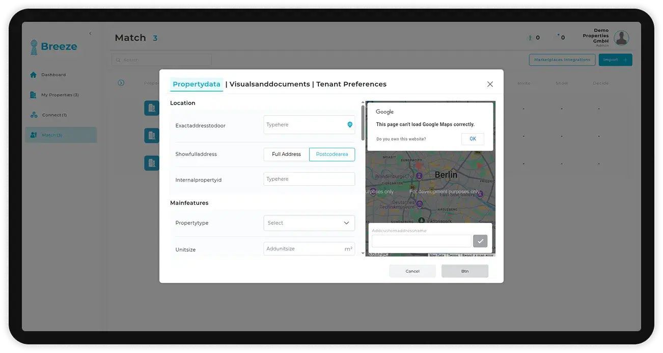 Breeze app screen 4