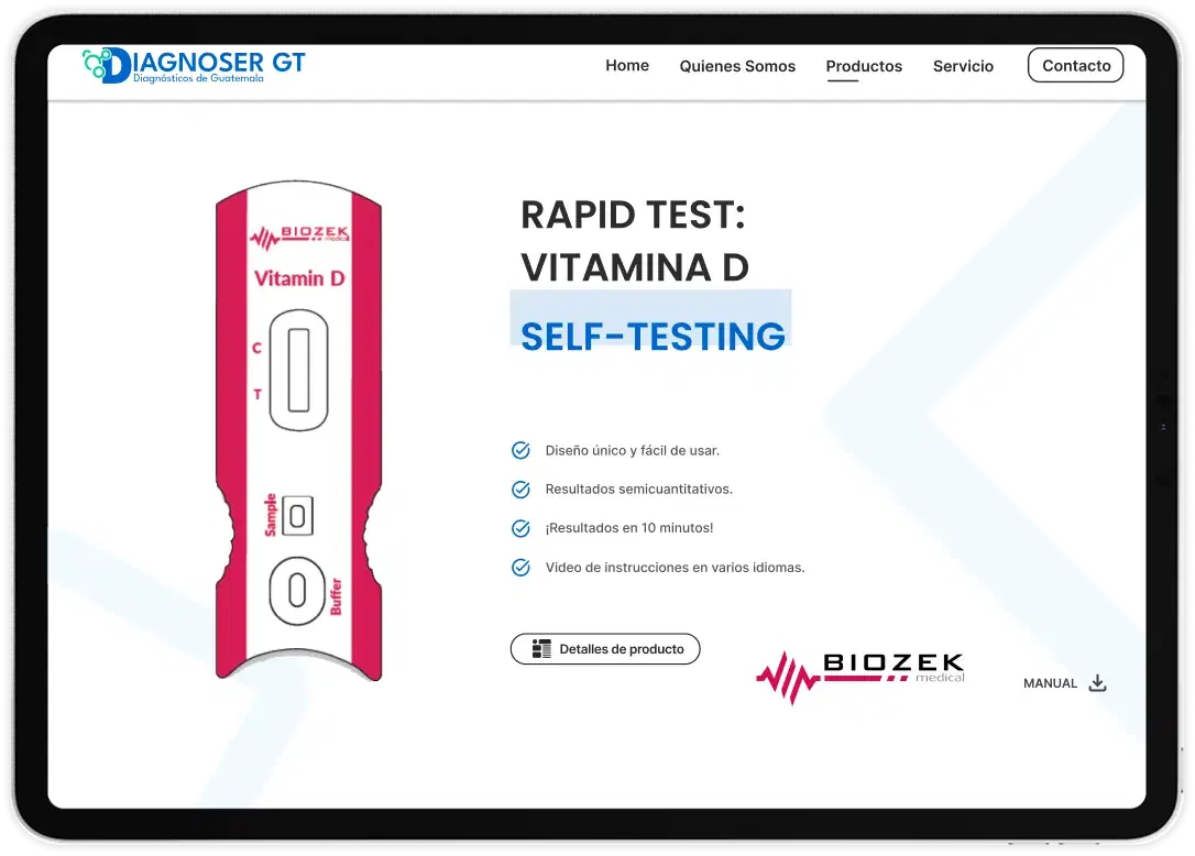 Diagnosergt app screen 5
