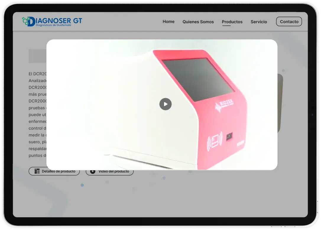 Diagnosergt app screen 6