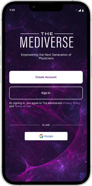 The Mediverse app screen 1