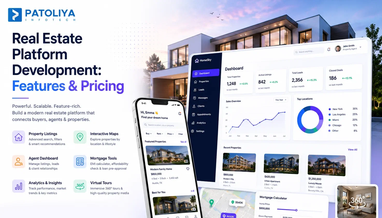 Real Estate App Development: Features, Architecture & Cost