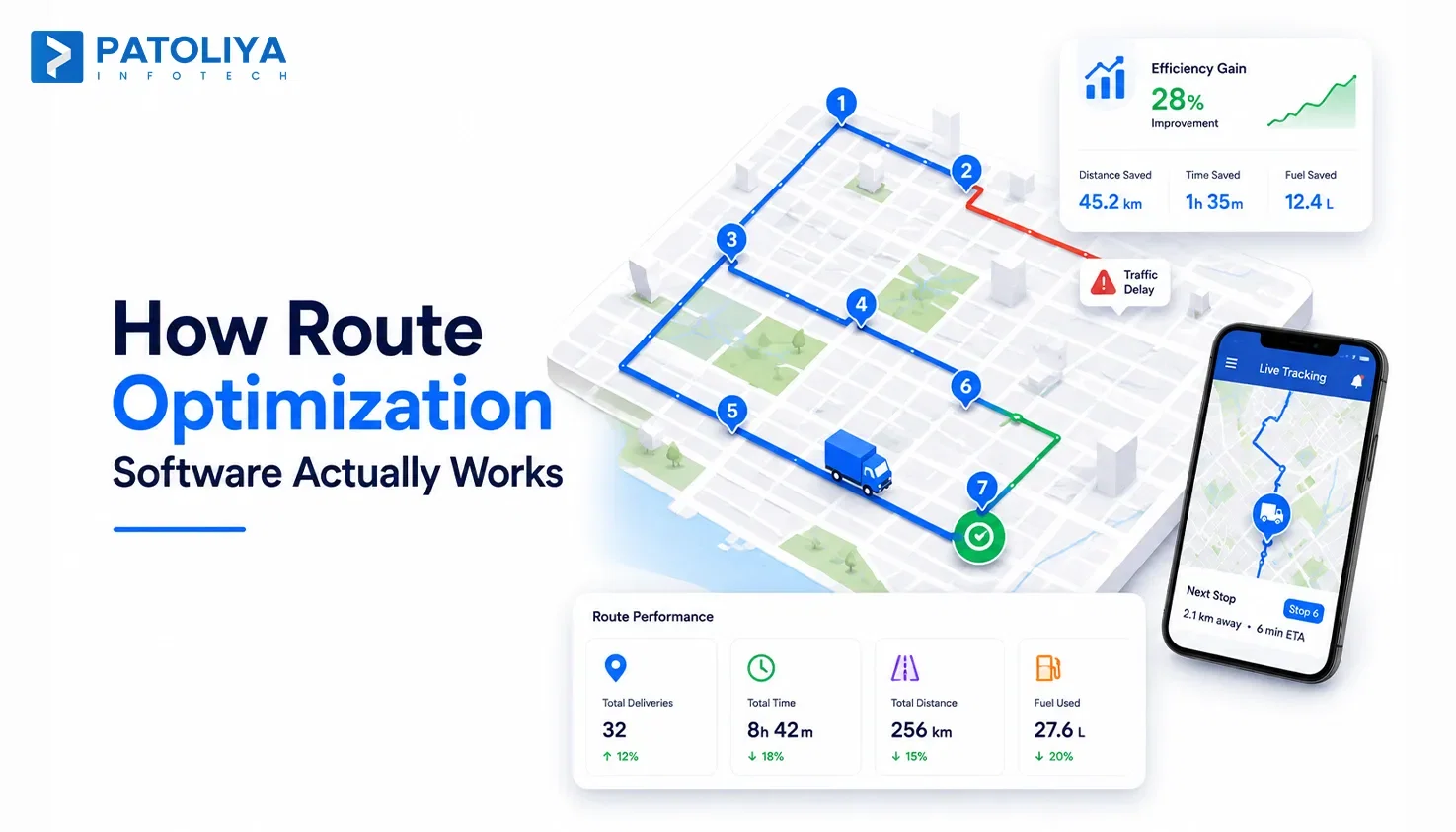 Route Optimization Software: How the Algorithms Work and What It Takes to Build One